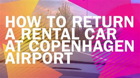 copenhagen airport car rental return