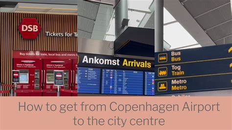 copenhagen airport to the city