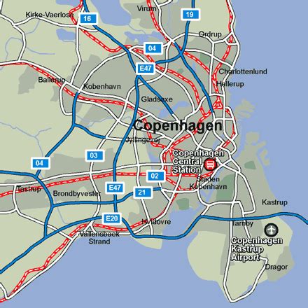 copenhagen central train station map