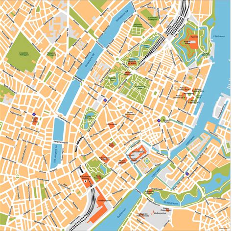 copenhagen city map