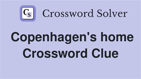 copenhagen gardens crossword clue