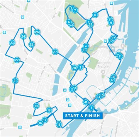 copenhagen marathon 2024 route