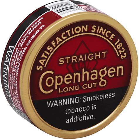 copenhagen smokeless tobacco