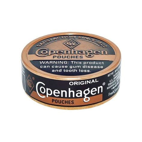 copenhagen tobacco pouches flavors