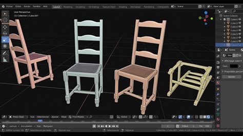 Copier Coller Blender