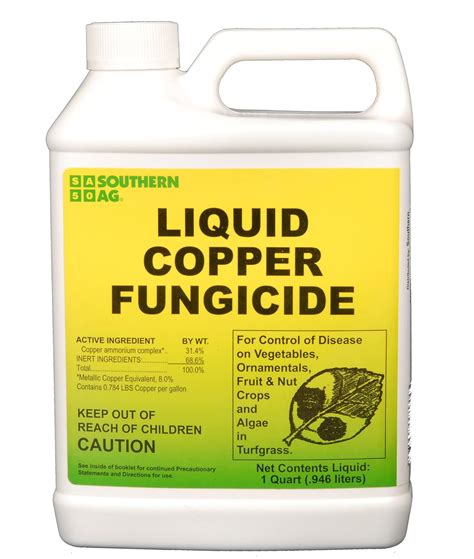 Southern Ag Liquid Copper Fungicide, 32oz 1 Quart 51538029032 eBay