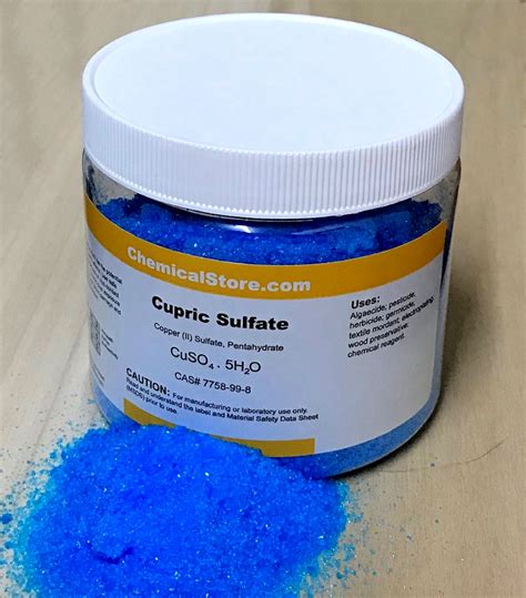 Copper Sulfate Pentahydrate DATA SHEET MATERIAL SAFETY