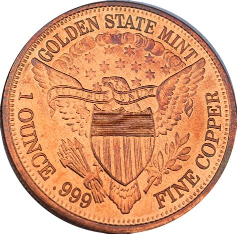 copper 1 oz coin