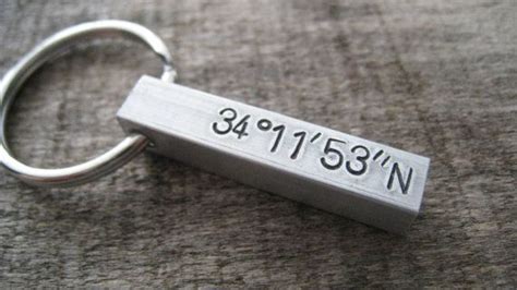 Copper Bar Key Chain