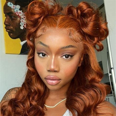 Copper Brown Lace Front Wig