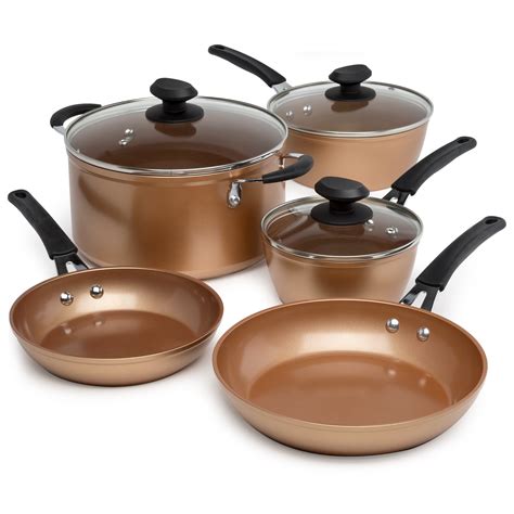 copper ceramic cookware