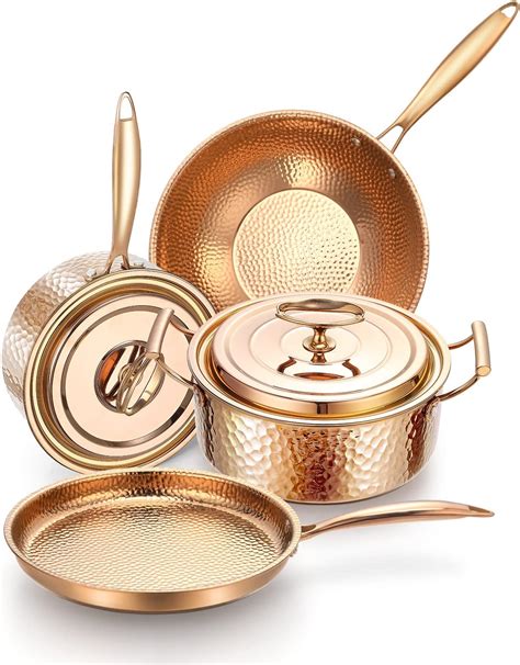 copper cooking pot sets