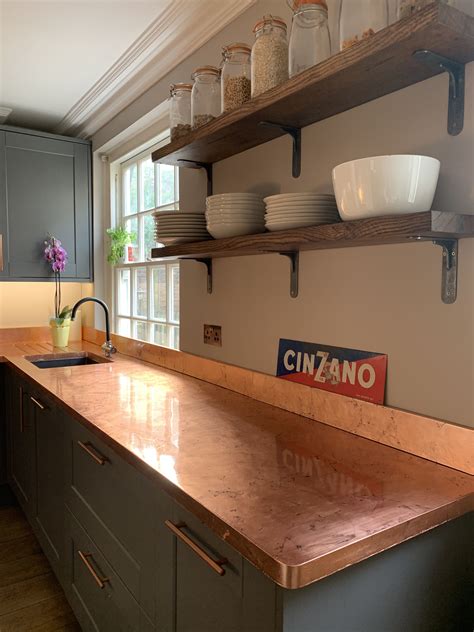 copper countertops diy