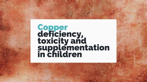 Copper Deficiency Blurred Vision