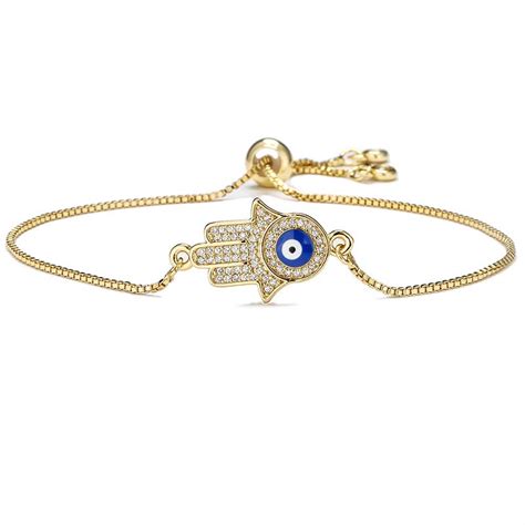 Copper Evil Eye Bracelet