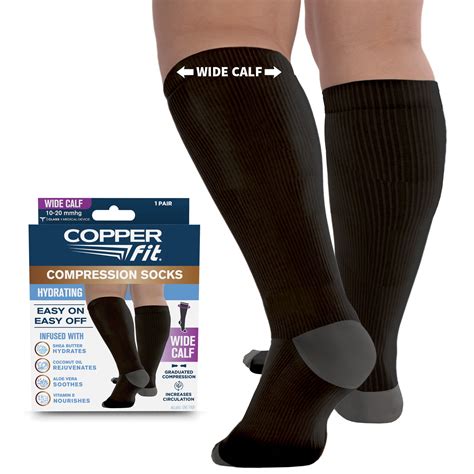 Copper Fit Hydrating Compression Socks