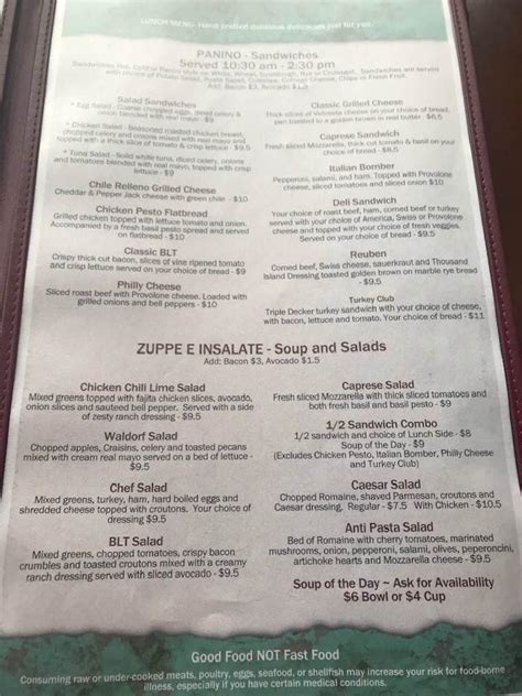 Copper Hen Restaurant Week Menu