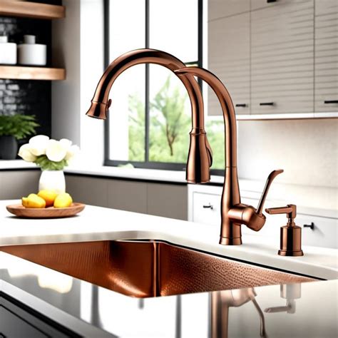 Copper Kitchen Faucet Delta