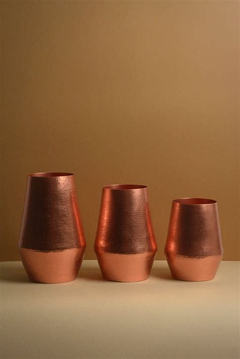 Copper Look Vases