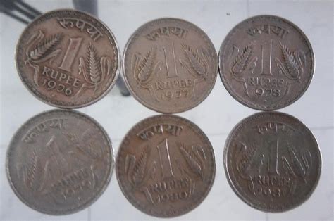 copper old indian coins value list price 1 rupee