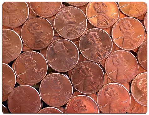 copper penny coins