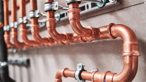 copper pipes