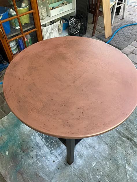Copper Top Table Diy