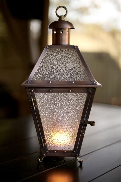 Copper Torch Lanterns