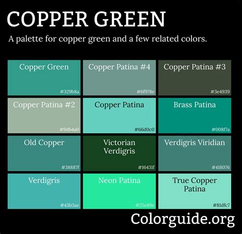 Copper Verde Green