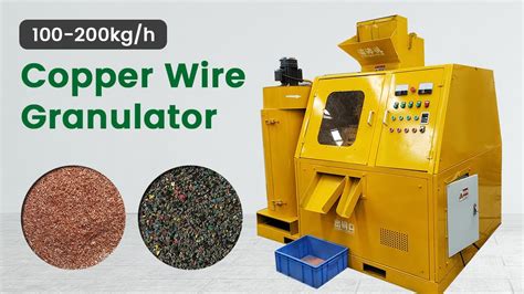 copper wire chopper machine