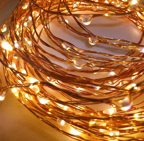 copper wire led lights
