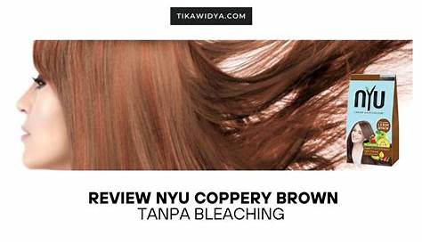 Review NYU Coppery Brown Tanpa Bleaching Tika Widya
