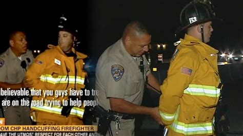 cops arrest firefighter