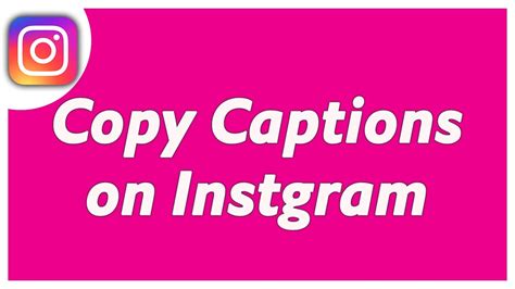 Judul: Rahasia Copy Caption Instagram Online Yang Ampuh Dan Efektif!