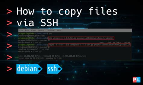 Copy Files Using Ssh