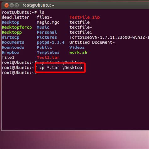 copy folder in unix command