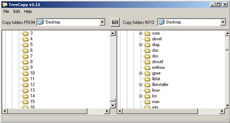 copy folder structure without files xcopy