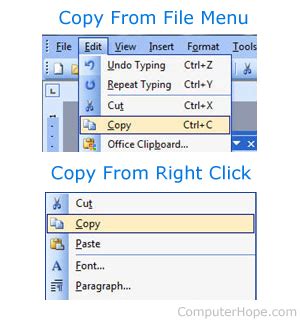 Copy In Computer Definition