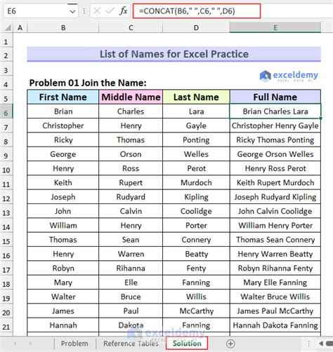 copy list of names from word to excel