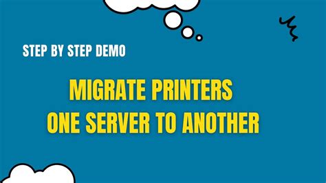 Copy Printers From One Server To Another
