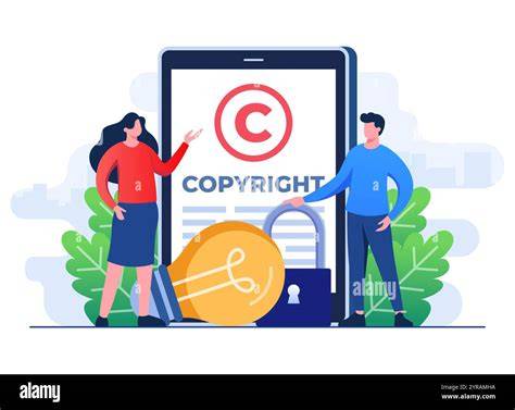 デジタルコンテンツの著作権と注意表示を示すイメージ