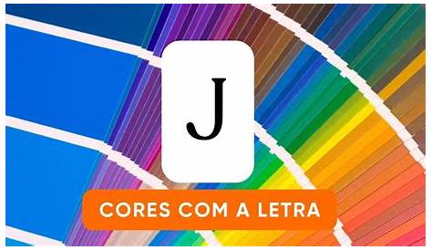 Cor com J – Cores que começam com a letra j