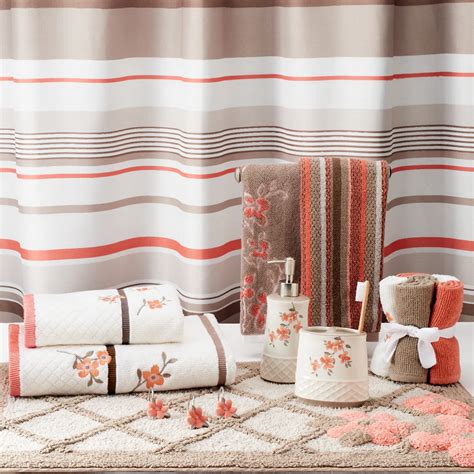 coral bath accessories
