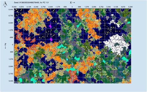 coral reef finder chunkbase