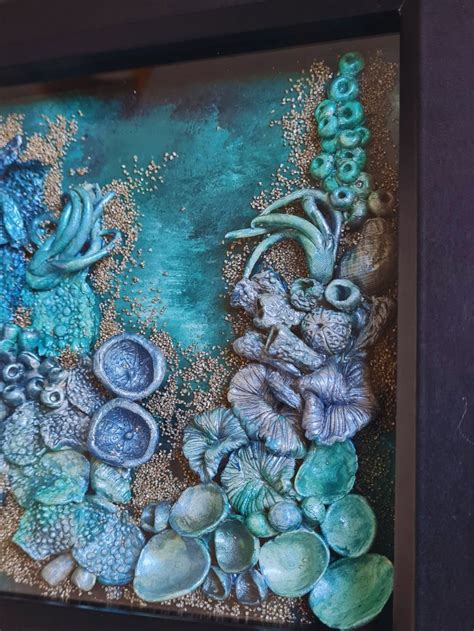 coral reef wall art