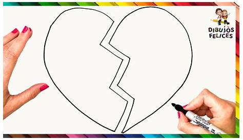 Corazones Rotos Para Dibujar A Lapiz Faciles Paso A Paso Dibujos De News Word