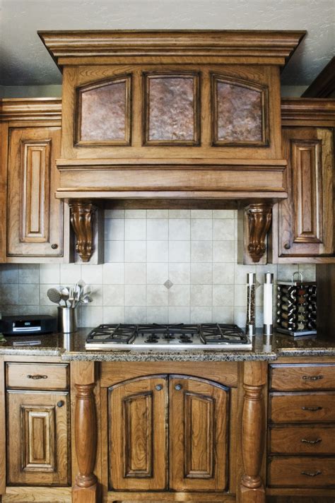 corbels on kitchen cabinets