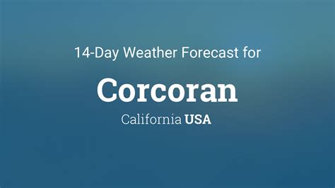 Corcoran Ca Weather Year Round
