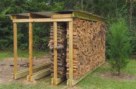 Firewood stacking racks holds 1 cord per row. Made with 3 cinder blocks
