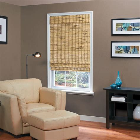 cordless bamboo roman shades